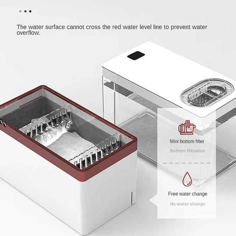 Мини-аквариум с самоциркуляцией, аквариум с зарядным фильтром, настольный, для гостиной, для дома, экологичный аквариум без воды белый
Мини-аквариум с самоциркуляцией, аквариум с зарядным фильтром, настольный, для гостиной, для дома, экологичный аквариум без воды белый