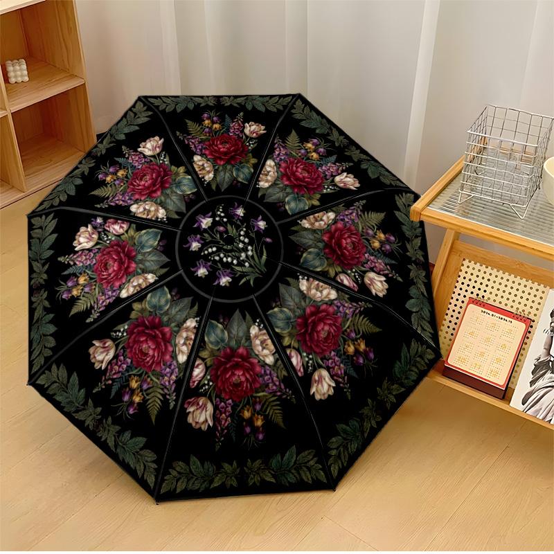 Floral Garden Umbrella 13 Theme Automatic Umbrella Compact 8-Rib Design Sturdy Construction Durable Umbrella Stylish Accessory
Floral Garden Umbrella 13 Theme Automatic Umbrella Compact 8-Rib Design Sturdy Construction Durable Umbrella Stylish Accessory