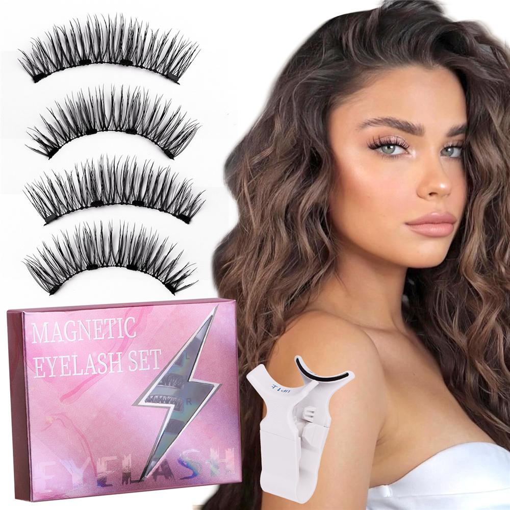 Fixed Position Magnetic Eyelashes with Applicator No Glue Needed Magnetic Lashes Kit CT04-6
Fixed Position Magnetic Eyelashes with Applicator No Glue Needed Magnetic Lashes Kit CT04-6