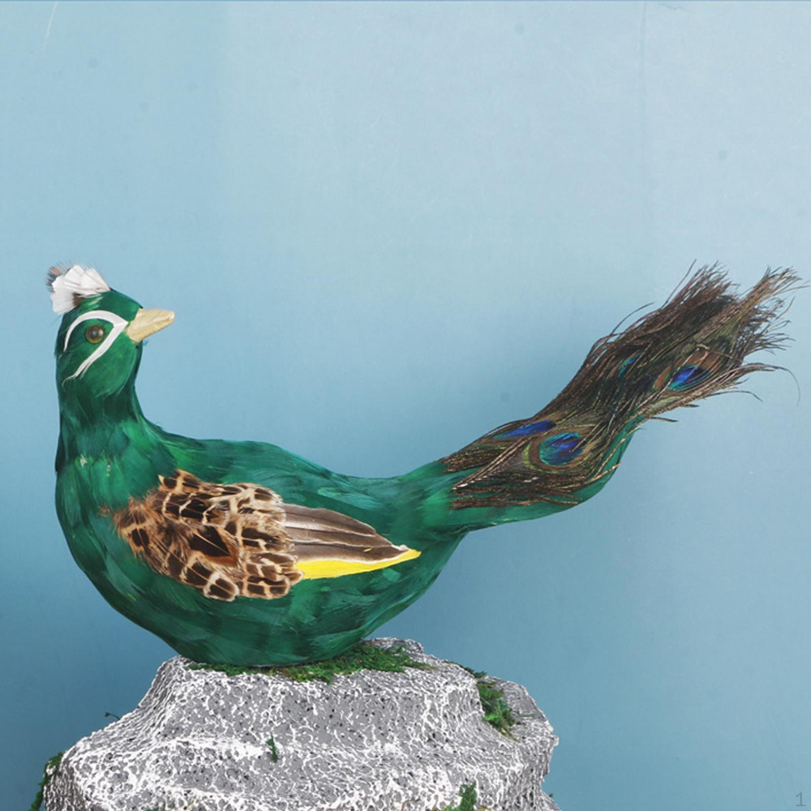 Artificial Peacock Birds Tree Decor, Simulation Feathered Statue Ornament
Artificial Peacock Birds Tree Decor, Simulation Feathered Statue Ornament