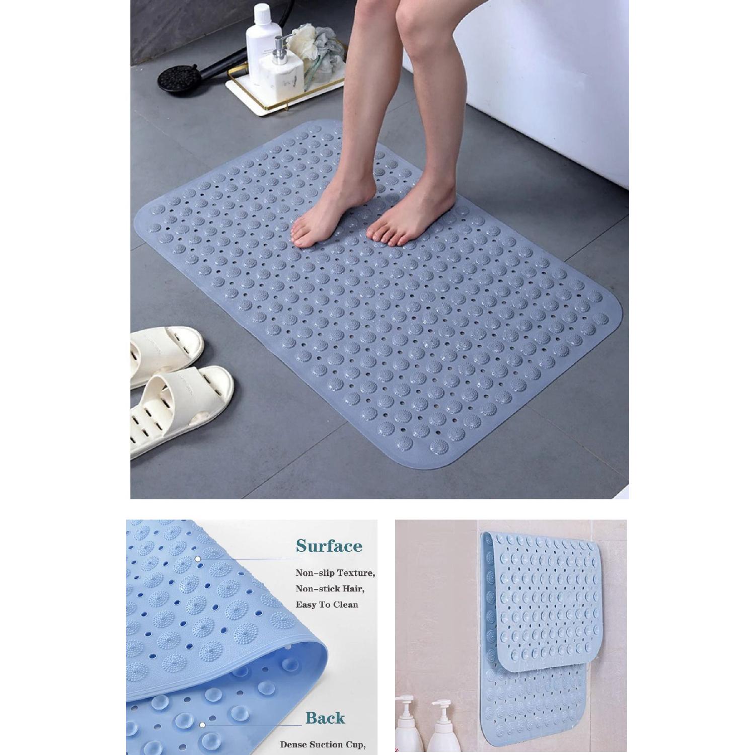 Massage Bathroom Shower Non-slip Mat Shower Cabin Mat With Suction Cups. Anti-slip Foot 40*80cm серый
Massage Bathroom Shower Non-slip Mat Shower Cabin Mat With Suction Cups. Anti-slip Foot 40*80cm серый