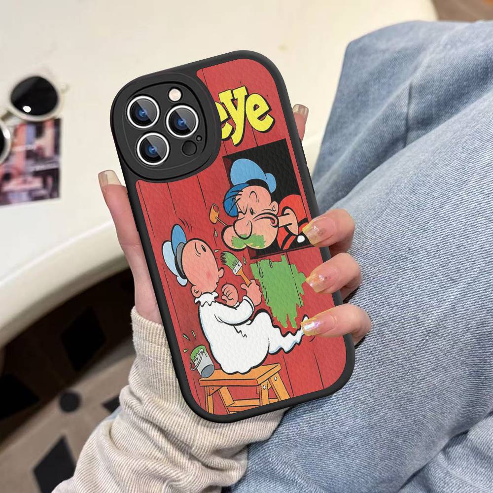 Classic P-Popeye Comics Animation Phone Case For IPhone 16 15 14 13 12 11 Pro Max Plus Shockproof Leather Cover iPhone 16
Classic P-Popeye Comics Animation Phone Case For IPhone 16 15 14 13 12 11 Pro Max Plus Shockproof Leather Cover iPhone 16