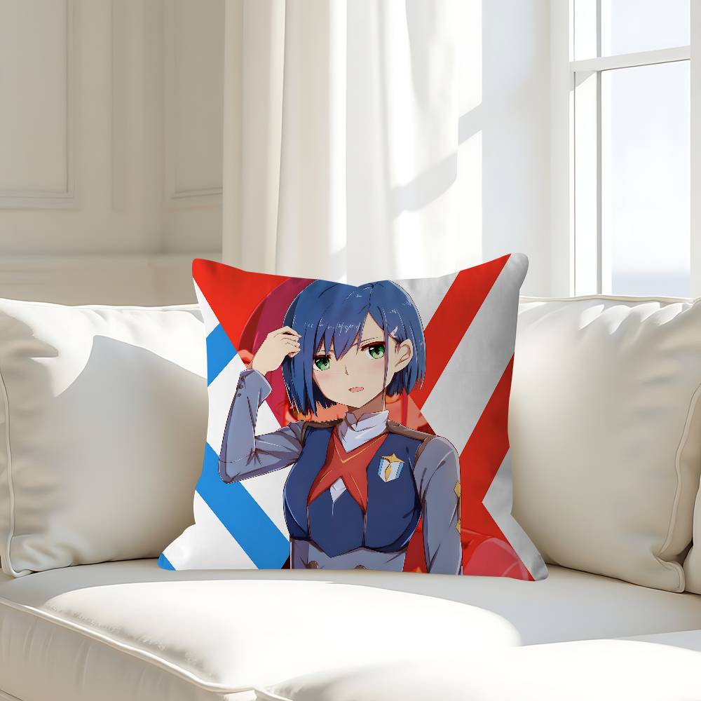 D-DARLING In The F-FRANXX Pillow Case Removable Washable Cushion Cover – All-Season Soft Linen 16x16Inch
D-DARLING In The F-FRANXX Pillow Case Removable Washable Cushion Cover – All-Season Soft Linen 16x16Inch