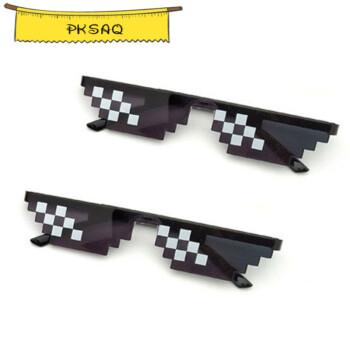 2Pcs Mosaic Sun Glasses For Men Pixelated Sun Glasses Cool Party Vintage Shades Eyeglasses Funny Women Glasses 2pcs
2Pcs Mosaic Sun Glasses For Men Pixelated Sun Glasses Cool Party Vintage Shades Eyeglasses Funny Women Glasses 2pcs