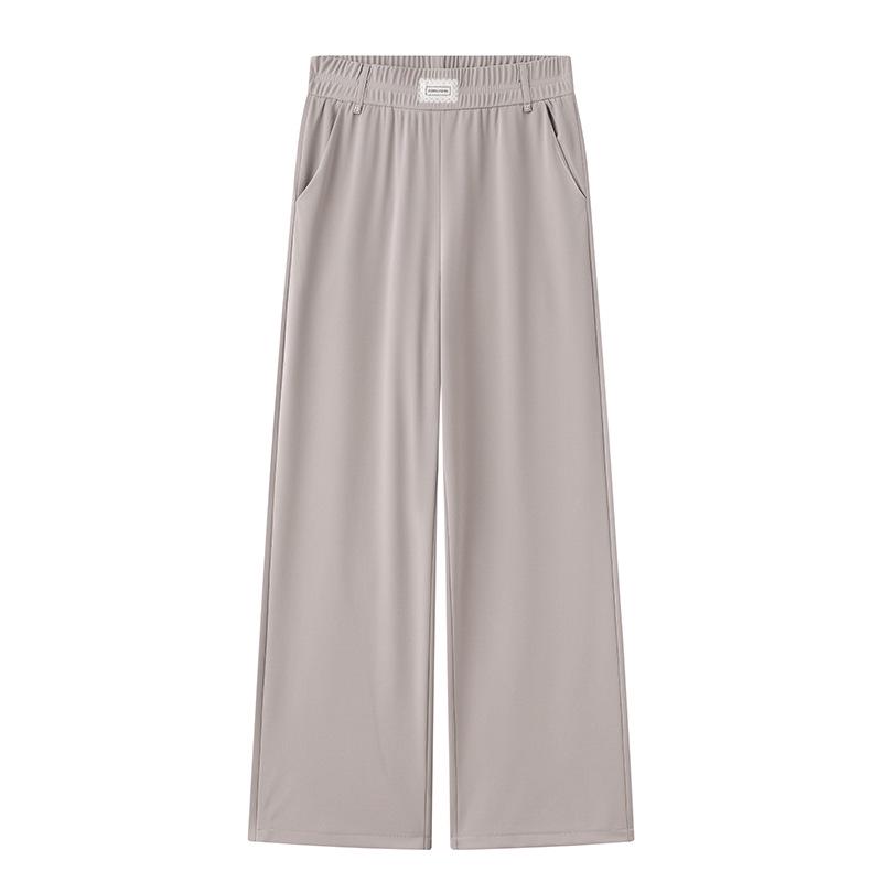 Women s Summer 2026 High-Waisted Ice Silk Cropped Wide-Leg Pants - Loose Fit, Drapey, Petite Casual Style. 5XL (140-155 lbs)
Women s Summer 2026 High-Waisted Ice Silk Cropped Wide-Leg Pants - Loose Fit, Drapey, Petite Casual Style. 5XL (140-155 lbs)