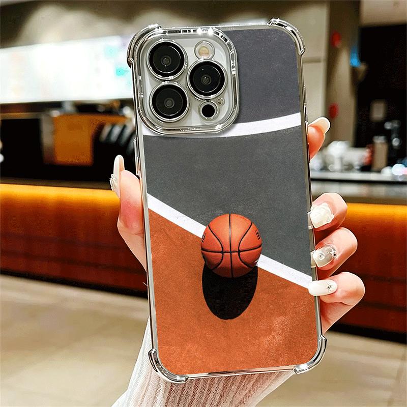 Basketball Basket Sports Plating Phone Case For Iphone 16 17 Pro Max Air 16E 14 15 Plus 12 13 Mini Anti-Fall Airabag Cover iPhone 12 Mini
Basketball Basket Sports Plating Phone Case For Iphone 16 17 Pro Max Air 16E 14 15 Plus 12 13 Mini Anti-Fall Airabag Cover iPhone 12 Mini