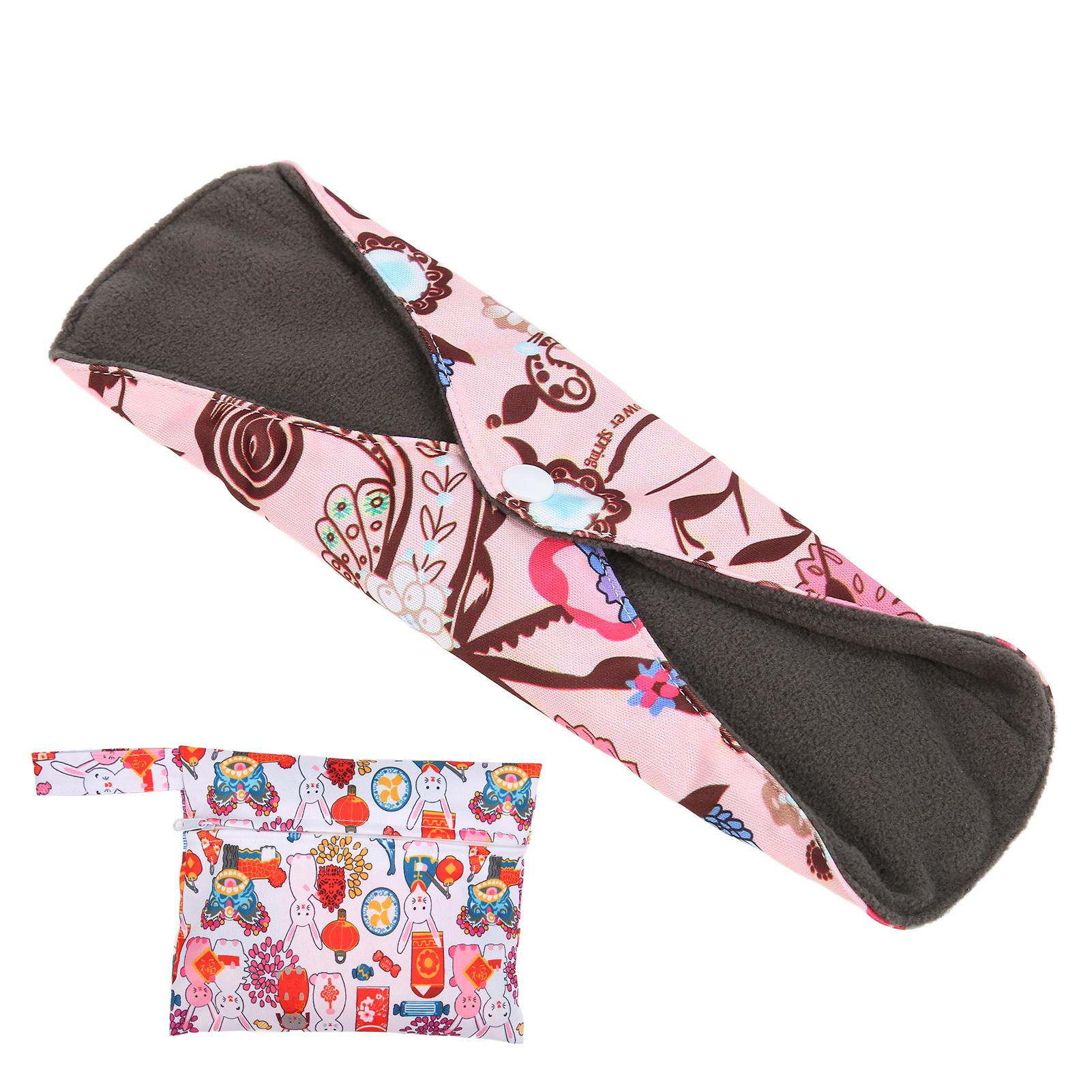 2Pcs Bamboo Charcoal Cloth Menstrual Pads Reusable Washable Charcoal Bamboo Mama ClothM15
2Pcs Bamboo Charcoal Cloth Menstrual Pads Reusable Washable Charcoal Bamboo Mama ClothM15