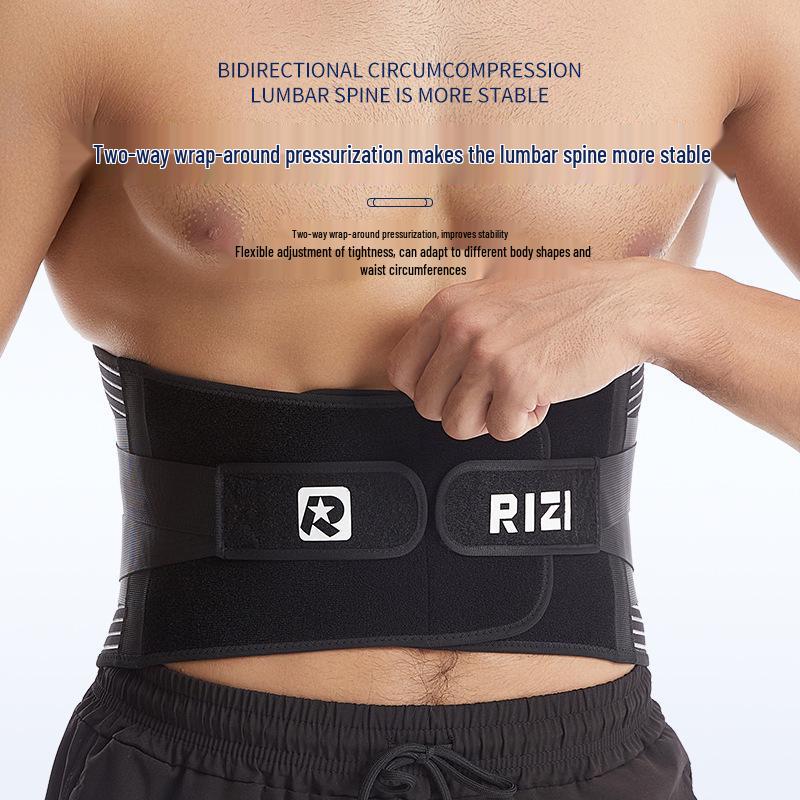 Breathable Lumbar Support Belt for Disc Protrusion - Unisex Fitness Waist Protection with Aluminum Plate S: Waist 65-75cm, Weight 45-55kg
Breathable Lumbar Support Belt for Disc Protrusion - Unisex Fitness Waist Protection with Aluminum Plate S: Waist 65-75cm, Weight 45-55kg