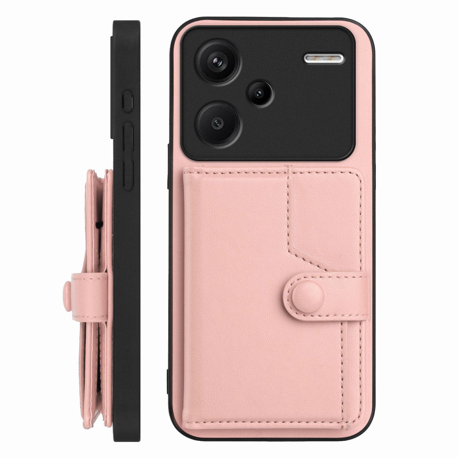 For Xiaomi Redmi Note 13 Pro+ 5G Case RFID Blocking Card Holder Kickstand TPU+PU Leather Phone Back Cover Rose Gold
For Xiaomi Redmi Note 13 Pro+ 5G Case RFID Blocking Card Holder Kickstand TPU+PU Leather Phone Back Cover Rose Gold