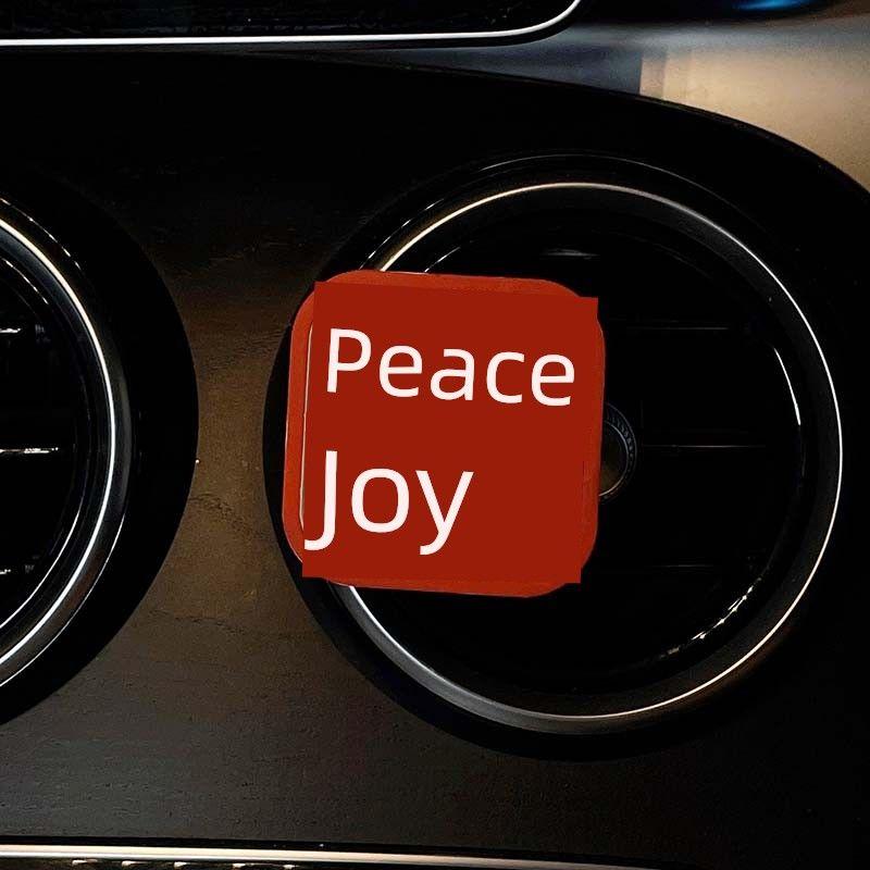 Car Perfume Aromatherapy for a Smooth, Worry-Free, Safe, and Joyful Journey, Positive Energy Car Interior Decoration Air Freshener Stone Peace and Joy
Car Perfume Aromatherapy for a Smooth, Worry-Free, Safe, and Joyful Journey, Positive Energy Car Interior Decoration Air Freshener Stone Peace and Joy