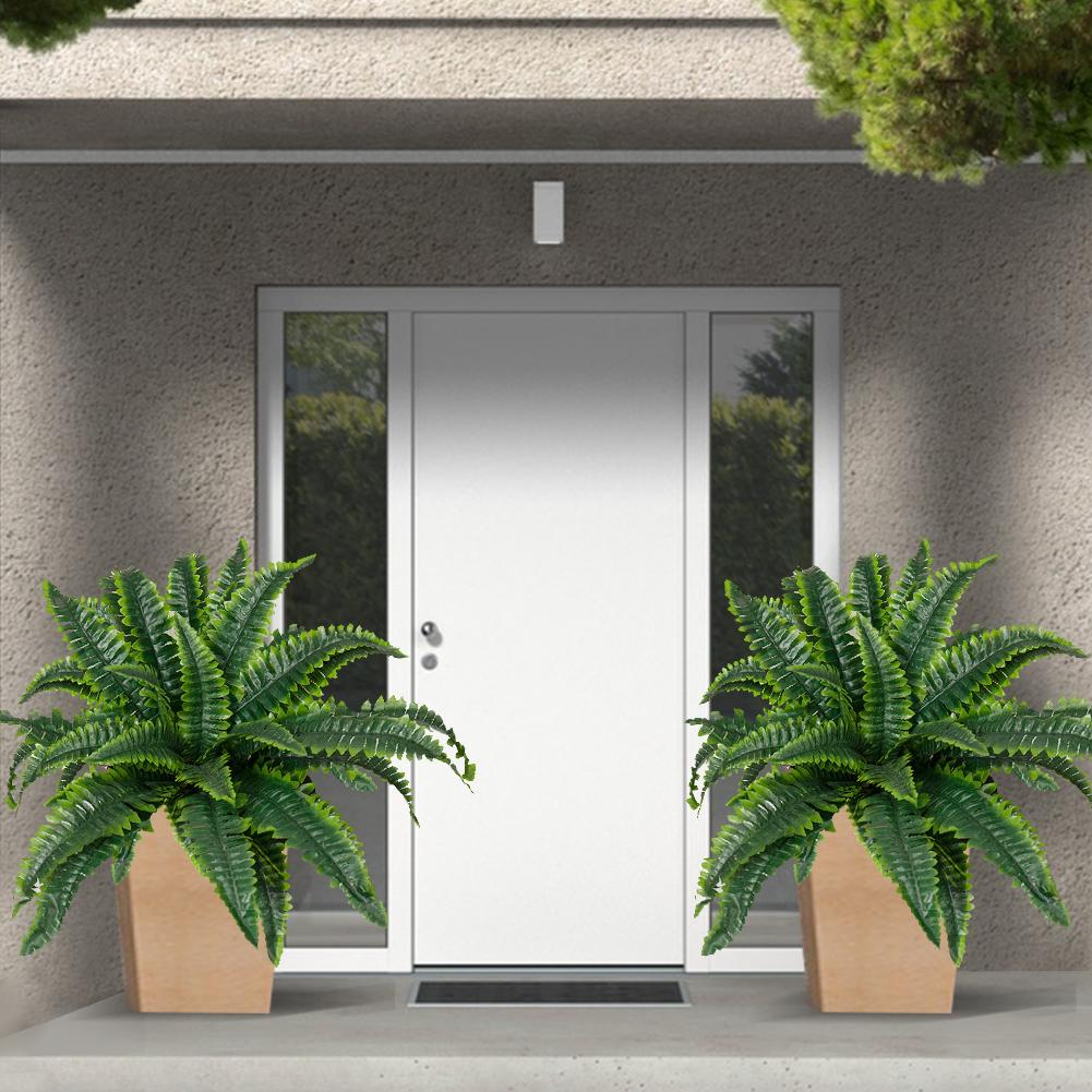 2Pcs Artificial Ferns Fake Fern Bush Plant 20 Leaves for Each Bouquet Fake Grass Leaves Plant 21 Inch for Office Garden Decor
2Pcs Artificial Ferns Fake Fern Bush Plant 20 Leaves for Each Bouquet Fake Grass Leaves Plant 21 Inch for Office Garden Decor