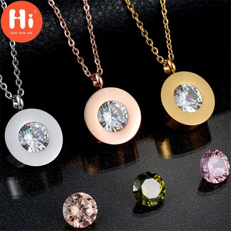 Привет 3A круглая дрель кулон из титановой стали с вакуумным покрытием ключицы цепи женское ожерелье
Привет 3A круглая дрель кулон из титановой стали с вакуумным покрытием ключицы цепи женское ожерелье