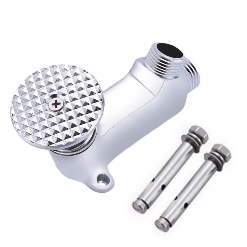 Floor Mounted Foot Pedals Water Tap Switches Brass Materials Suitable for Kitchen Bathroom Sink Installation Use 1
Floor Mounted Foot Pedals Water Tap Switches Brass Materials Suitable for Kitchen Bathroom Sink Installation Use 1