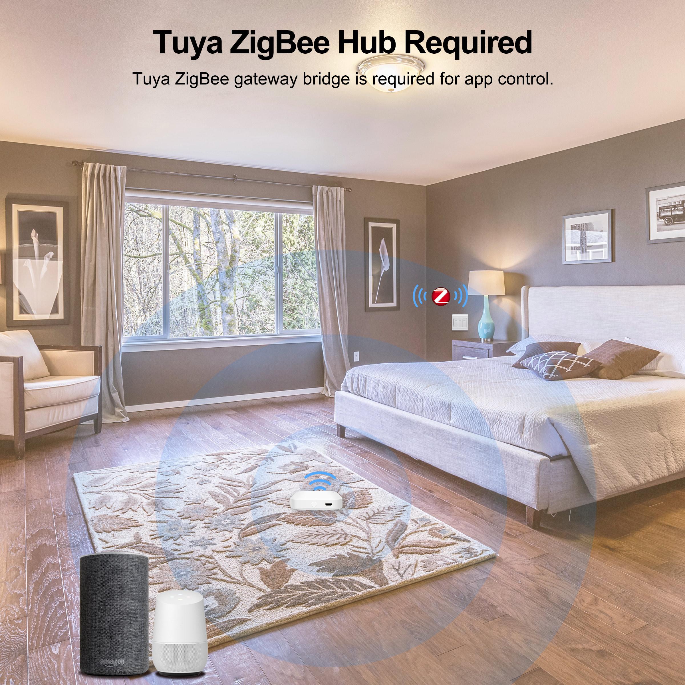 GIRIER Tuya ZigBee 3,0 умный модуль переключателя штор для рулонных штор, электродвигатель ставня, 1/2, групповая работа с Alexa Google
GIRIER Tuya ZigBee 3,0 умный модуль переключателя штор для рулонных штор, электродвигатель ставня, 1/2, групповая работа с Alexa Google