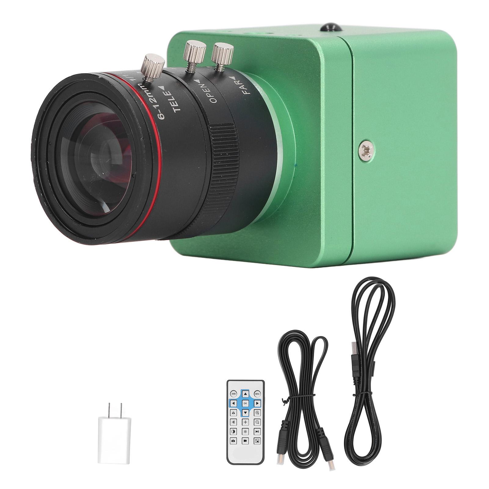 Industrial Camera 41MP with 6‑12mm Distortion Free Manual Zoom Lens USB Industrial Camera for US Plug
Industrial Camera 41MP with 6‑12mm Distortion Free Manual Zoom Lens USB Industrial Camera for US Plug