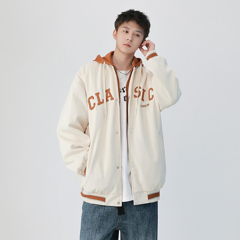 Куртка для мальчиков, осенняя, в стиле Гонконга, брендовая, флисовая, с капюшоном, мужская, свободная, повседневная, бейсбольная форма, верхняя часть XXXL бежевый
Куртка для мальчиков, осенняя, в стиле Гонконга, брендовая, флисовая, с капюшоном, мужская, свободная, повседневная, бейсбольная форма, верхняя часть XXXL бежевый