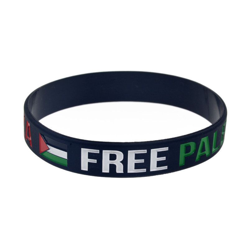 Fashion Palestine Inspirational Sports Silicone Bracelet Black Style 1
Fashion Palestine Inspirational Sports Silicone Bracelet Black Style 1