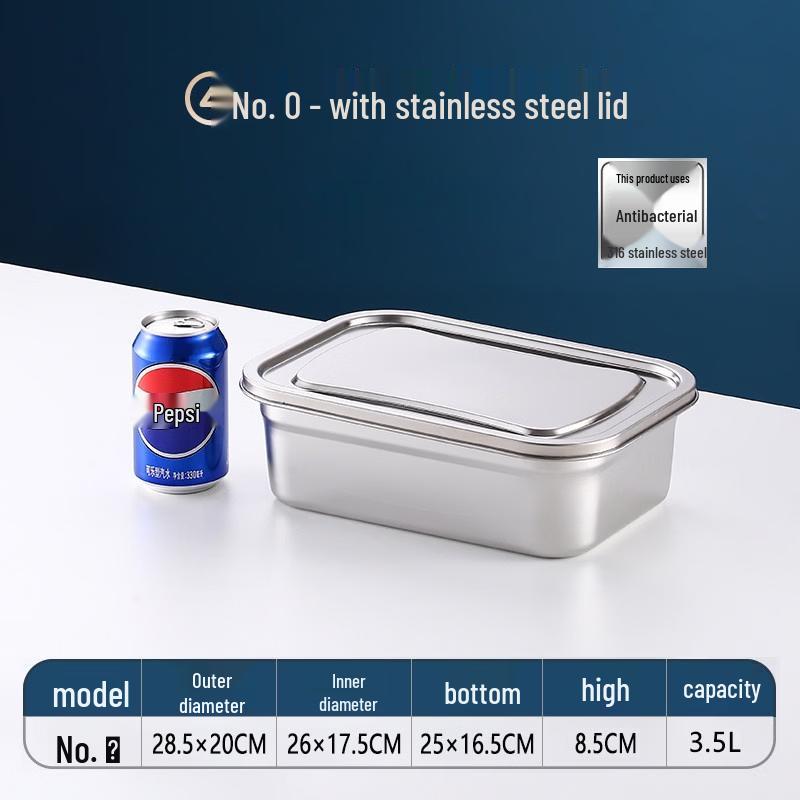 Commercial Food Preservation Container with Steel Lid
Commercial Food Preservation Container with Steel Lid