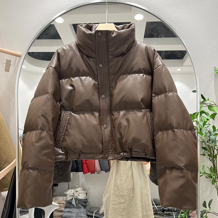 FASHION Модний короткий пуховик зі стоячою горловиною, жіночий зимовий 2024 рік, потовщений білий качиний пух, шкіряна хлібна куртка, маленька куртка, модний одяг S зелений
FASHION Модний короткий пуховик зі стоячою горловиною, жіночий зимовий 2024 рік, потовщений білий качиний пух, шкіряна хлібна куртка, маленька куртка, модний одяг S зелений