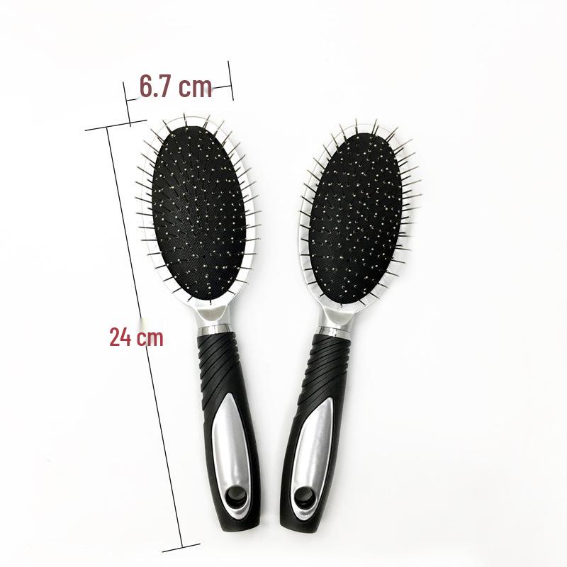 Cushion Hair Brush with Steel Teeth & Plastic Handle for Nourishing Massage and Updo Styling серый
Cushion Hair Brush with Steel Teeth & Plastic Handle for Nourishing Massage and Updo Styling серый