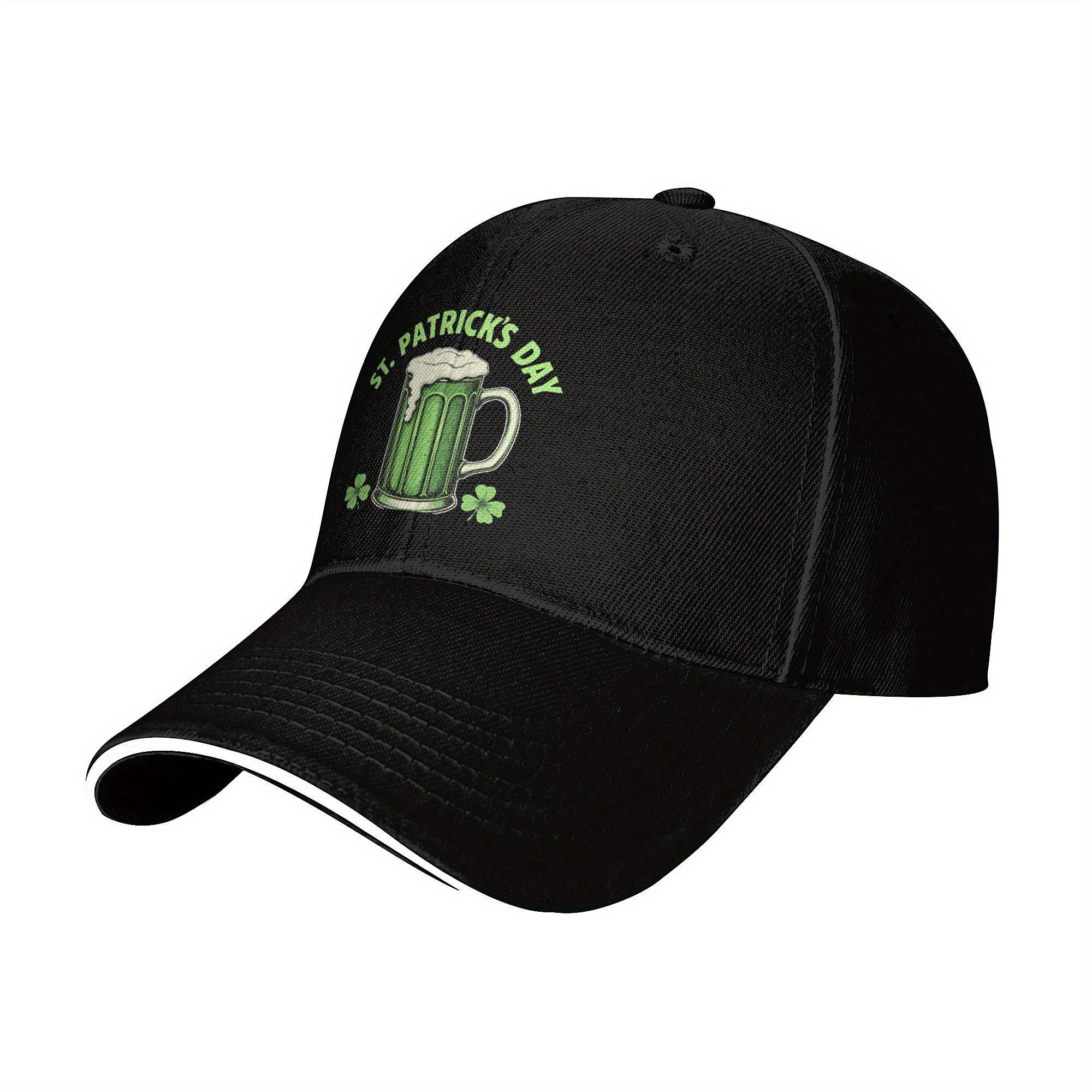 St Patricks Day Beer Mug Clover Baseball Cap Unisex Adjustable Cotton Casual Festival Hat One Size
St Patricks Day Beer Mug Clover Baseball Cap Unisex Adjustable Cotton Casual Festival Hat One Size