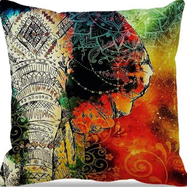 Home Decor Colorful Elephant Artistic Pattern Throw Pattern Cushion Cover Suitable For Sofa Bedroom Car Pillow Cover 40x40cm
Home Decor Colorful Elephant Artistic Pattern Throw Pattern Cushion Cover Suitable For Sofa Bedroom Car Pillow Cover 40x40cm