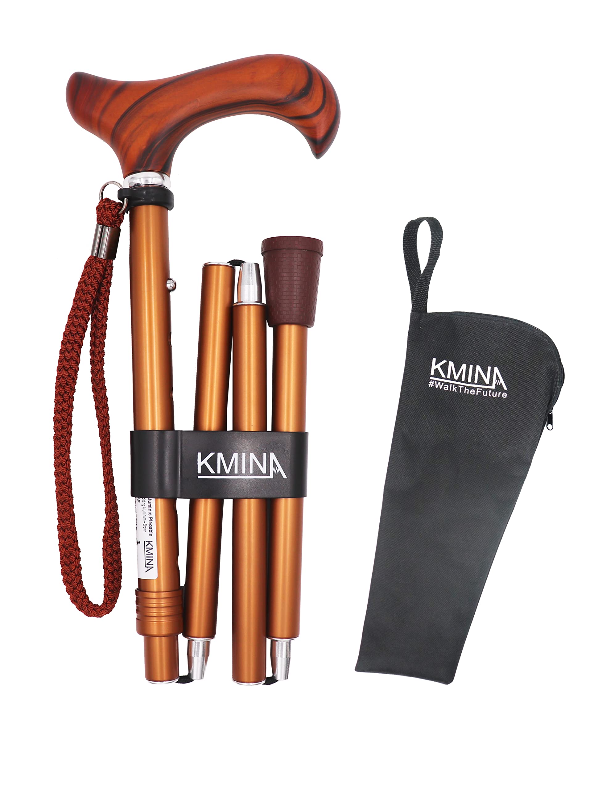 KMINA PRO Folding wooden walking stick for the foldable lightweight wooden cane for cane for wooden height adjustable - cane, cane, elderly, cane,
KMINA PRO Folding wooden walking stick for the foldable lightweight wooden cane for cane for wooden height adjustable - cane, cane, elderly, cane,