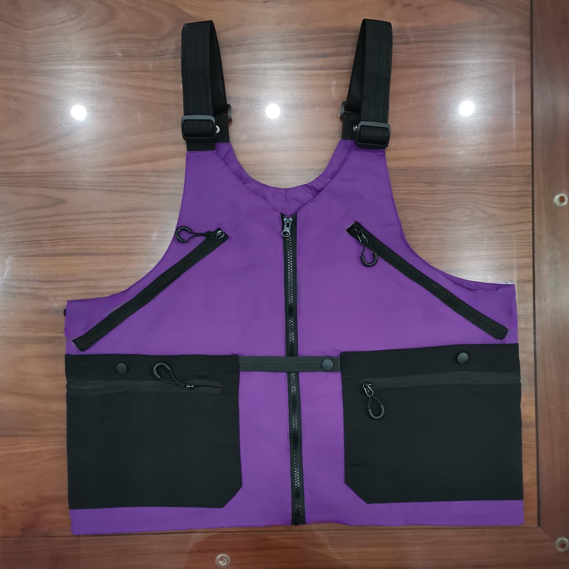Стиль Techwear Винтажный Тактический Панк Жилет Мужчина Женщина Для улицы Туризма Рыбалки Многофункциональный Регулируемая Талия Жилет Желтый Синий Фиолетовый One Size фиолетовый
Стиль Techwear Винтажный Тактический Панк Жилет Мужчина Женщина Для улицы Туризма Рыбалки Многофункциональный Регулируемая Талия Жилет Желтый Синий Фиолетовый One Size фиолетовый