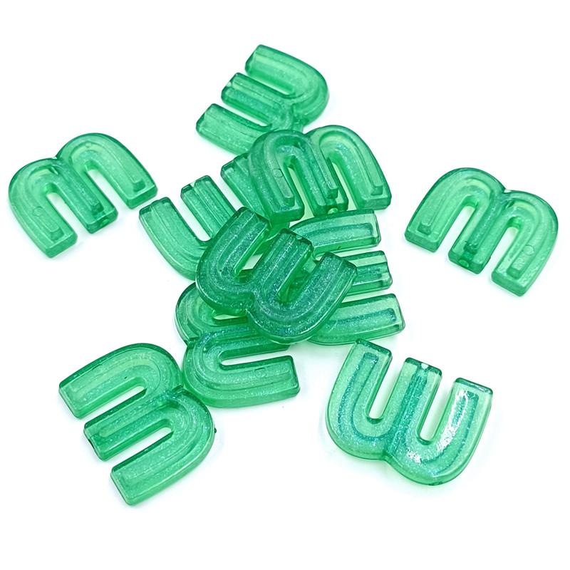 Креативные подвески, ожерелье, 10 шт., яркие самодельные украшения, аксессуары для браслетов, создание креативных подвесок, вертикальные отверстия, форма М, модные свободные бусины зелёный
Креативные подвески, ожерелье, 10 шт., яркие самодельные украшения, аксессуары для браслетов, создание креативных подвесок, вертикальные отверстия, форма М, модные свободные бусины зелёный