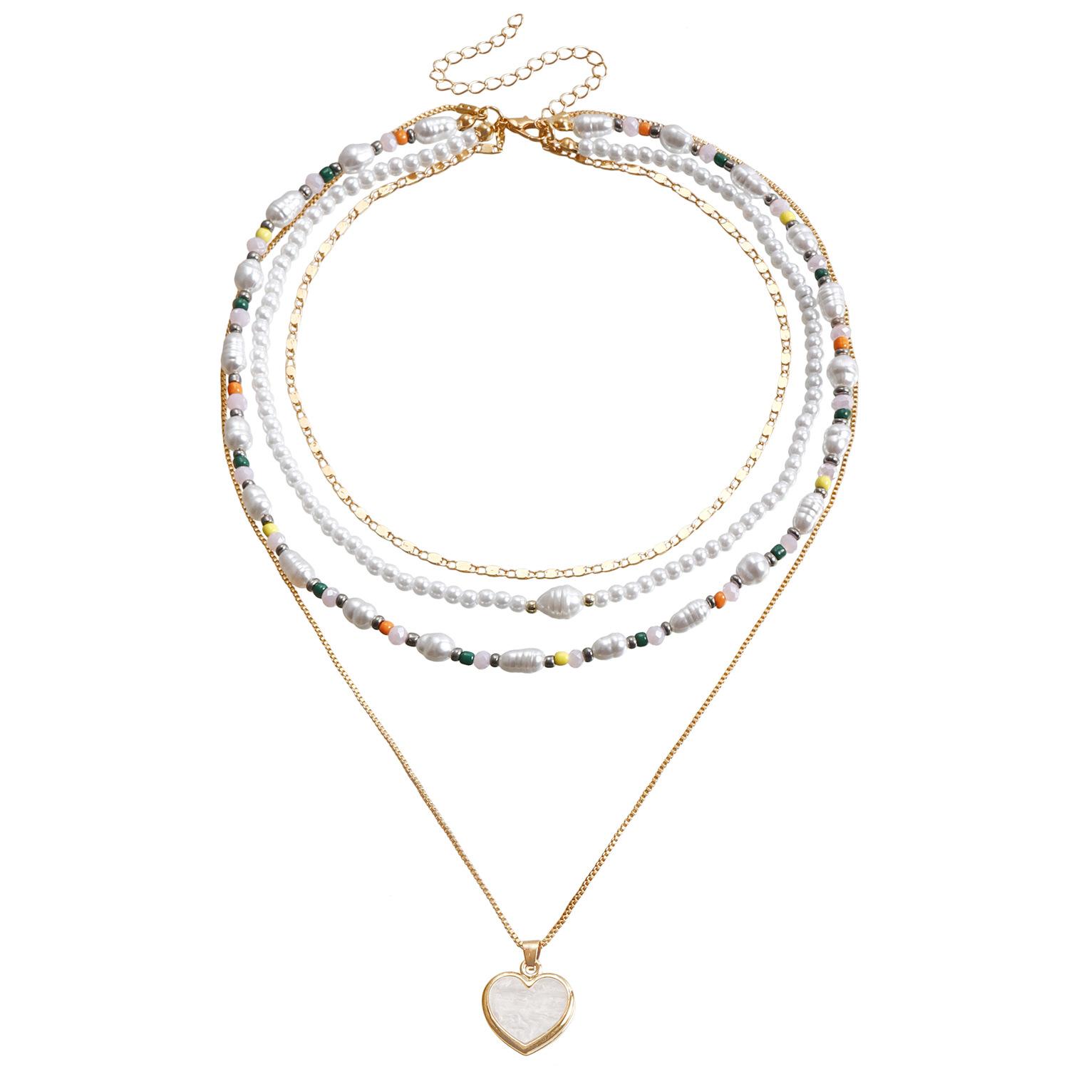 Accessories, Bohemian Multi-Layer Handmade Beaded Necklaces, Trendy Matching Women S Stacked Necklaces
Accessories, Bohemian Multi-Layer Handmade Beaded Necklaces, Trendy Matching Women S Stacked Necklaces