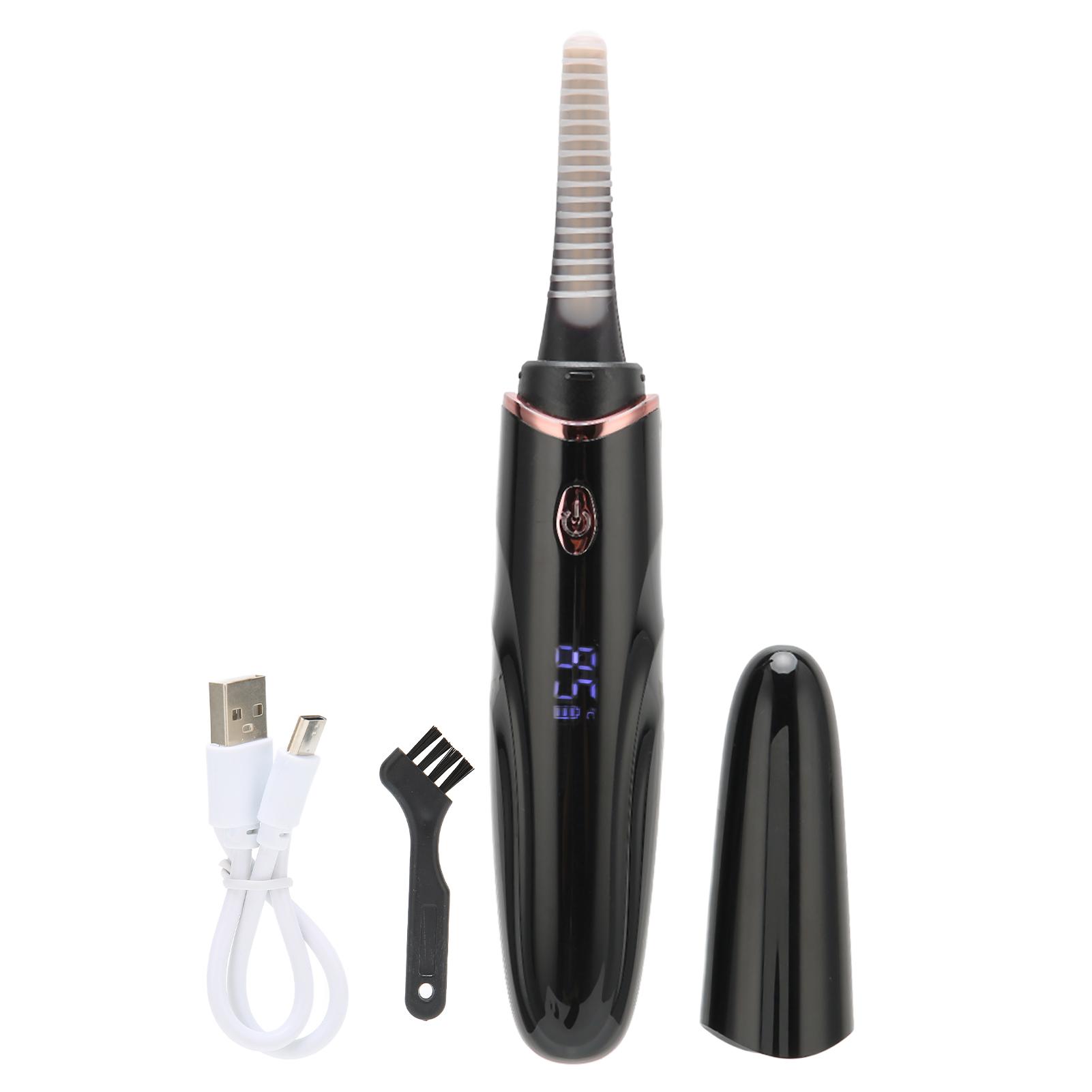 Heated Eyelash Curler Quick Heating USB Rechargeable Electric Lash Curling Tool with LED Display
Heated Eyelash Curler Quick Heating USB Rechargeable Electric Lash Curling Tool with LED Display