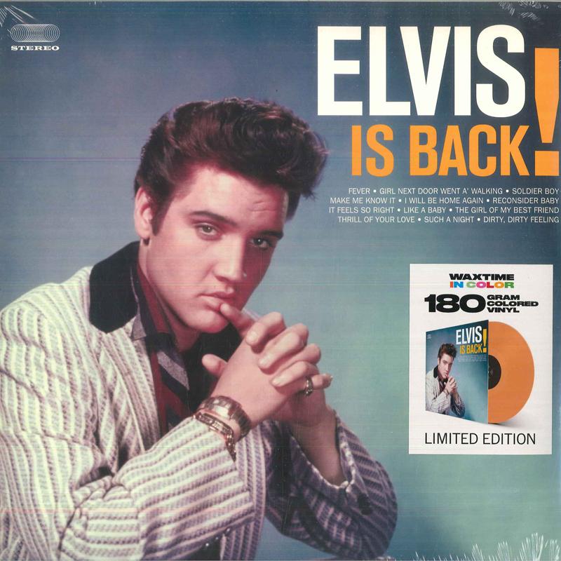 LP Record ELVIS PRESLEY - Elvis Is Back 950642 WaxTime In Colo 2013 Europe Rock
LP Record ELVIS PRESLEY - Elvis Is Back 950642 WaxTime In Colo 2013 Europe Rock