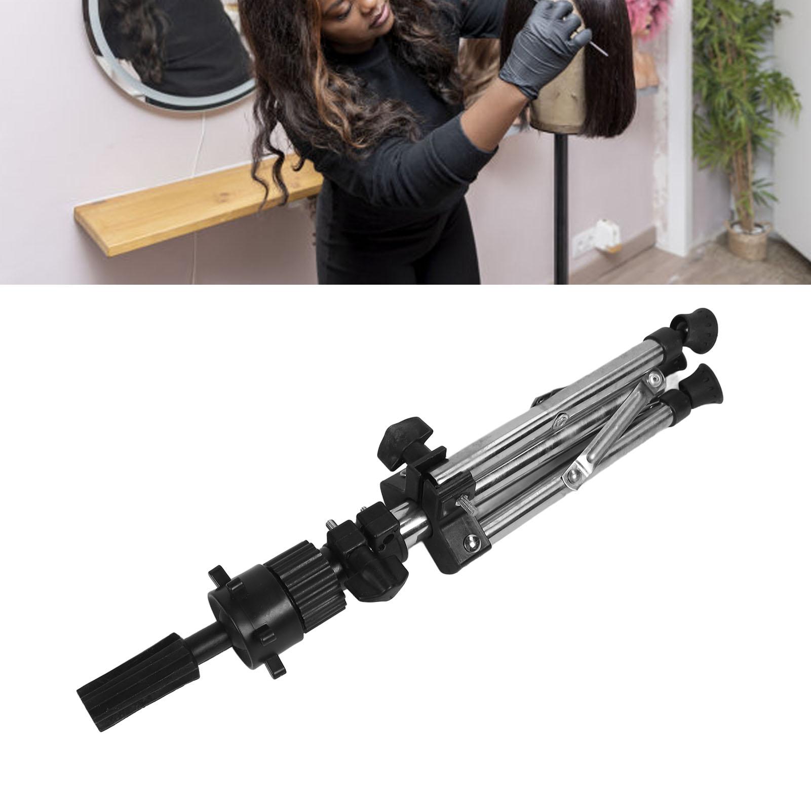 Adjustable Wig Stand Tripod Aluminum Alloy Multipurpose Portable Metal Mannequin Head Stand for Hairdressing Training
Adjustable Wig Stand Tripod Aluminum Alloy Multipurpose Portable Metal Mannequin Head Stand for Hairdressing Training