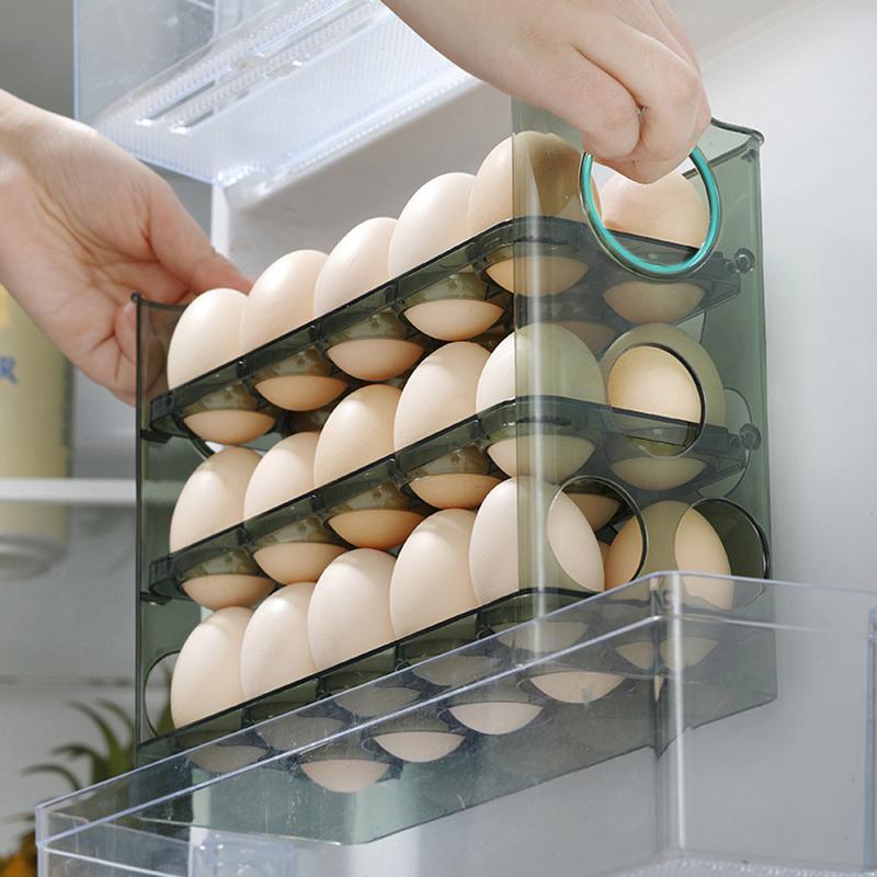 Kitchen Large Capacity Egg Fridge Storage Box Portable Multi-Layer Egg Tray Organizer Household Space Saving Storage Box зелений
Kitchen Large Capacity Egg Fridge Storage Box Portable Multi-Layer Egg Tray Organizer Household Space Saving Storage Box зелений