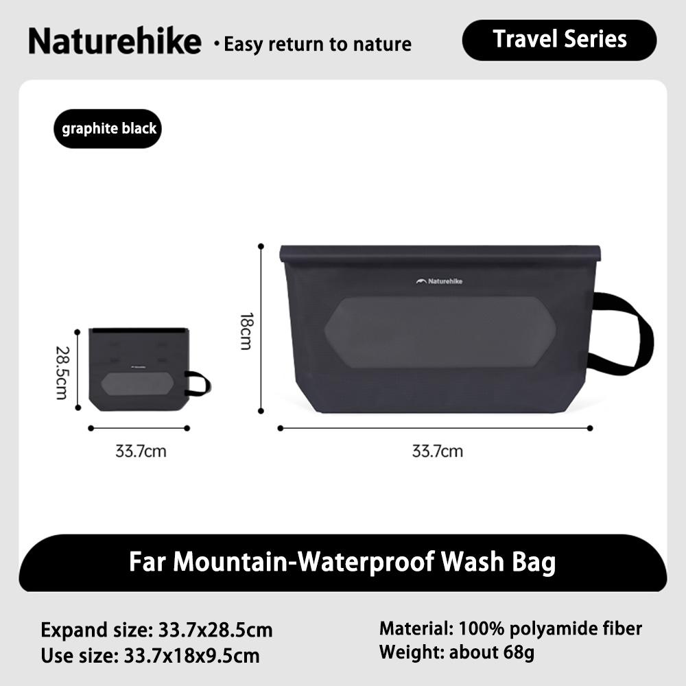 Naturehike Travel Wash Bag IPX8 Waterproof Swimming Bag Ultralight Outdoor Camping Trip Beach Makeup Storage Pouch Bag
Naturehike Travel Wash Bag IPX8 Waterproof Swimming Bag Ultralight Outdoor Camping Trip Beach Makeup Storage Pouch Bag