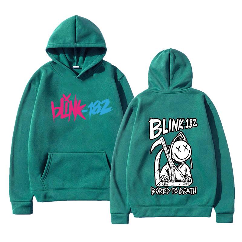 Blink 182 Punk Band Letter Graphic Hoodies Унісекс Жіночий повсякденний теплий спортивний костюм Корейська мода Великі вільні світшоти L
Blink 182 Punk Band Letter Graphic Hoodies Унісекс Жіночий повсякденний теплий спортивний костюм Корейська мода Великі вільні світшоти L
