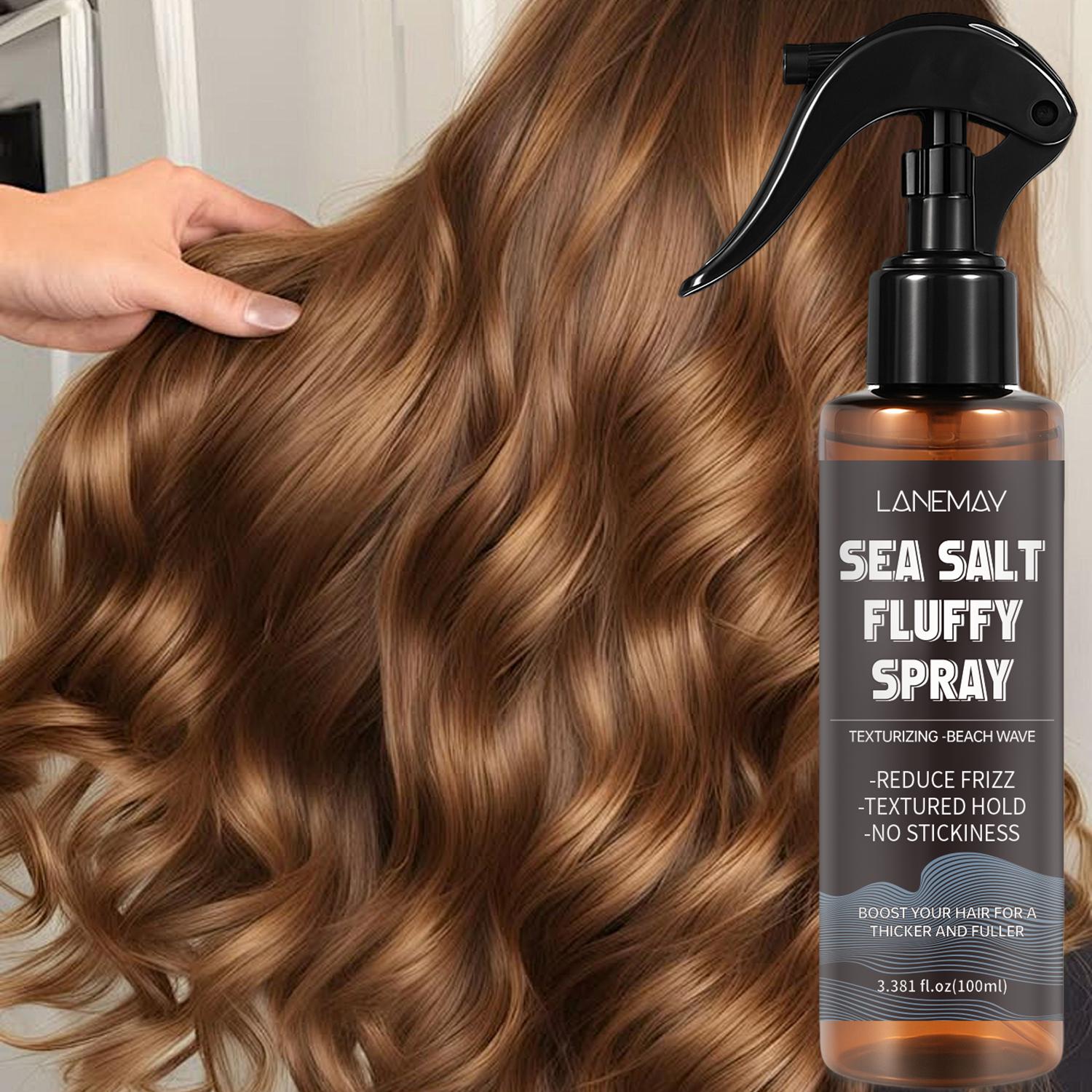 Sea Salt Fluffy Spray-Textured Hold-Frizz Control-No Stickiness-Deeply Clean & Care for all Types Hair, 100ml
Sea Salt Fluffy Spray-Textured Hold-Frizz Control-No Stickiness-Deeply Clean & Care for all Types Hair, 100ml