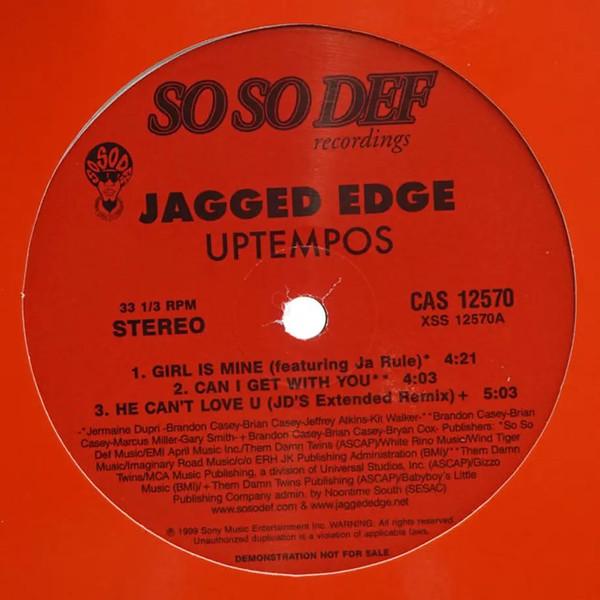 12inch Record JAGGED EDGE Uptempos CAS12570 SO SO DEF 1999 US SoulFunk Used
12inch Record JAGGED EDGE Uptempos CAS12570 SO SO DEF 1999 US SoulFunk Used