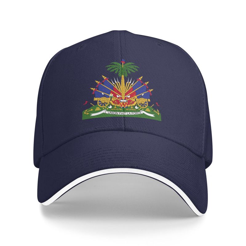 Haitian Flag Print Baseball Cap Outdoor Travel Sports Sun Visor Hat Snapback Cap Unisex Adjustable Sandwich Hats Trucker Hat Adjustable темно-синього кольору
Haitian Flag Print Baseball Cap Outdoor Travel Sports Sun Visor Hat Snapback Cap Unisex Adjustable Sandwich Hats Trucker Hat Adjustable темно-синього кольору