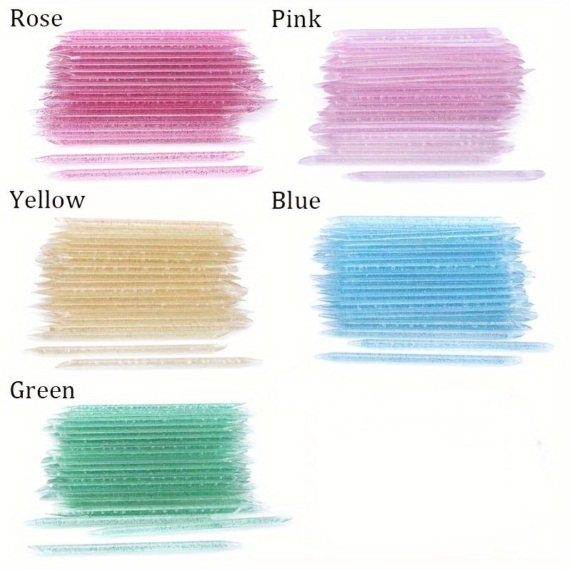 100Pcs/Pack Reusable Crystal Manicure Sticks, Double Sided Nail Art Cuticle Pusher Remover Pedicure Tool For Perfect Nails Care
100Pcs/Pack Reusable Crystal Manicure Sticks, Double Sided Nail Art Cuticle Pusher Remover Pedicure Tool For Perfect Nails Care