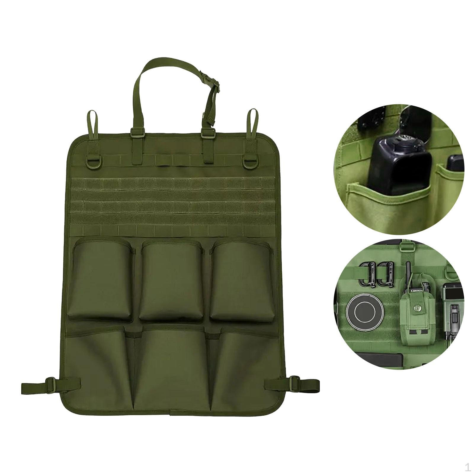 Органайзер на задньому сидінні автомобіля. Універсальна сумка для зберігання найнеобхідніших речей у дорозі зелений
Органайзер на задньому сидінні автомобіля. Універсальна сумка для зберігання найнеобхідніших речей у дорозі зелений