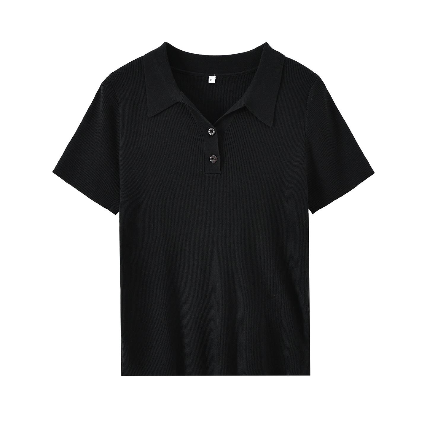 Zhi Xuan Plus Size Women s Tencel Polo Neck Short Sleeve T-shirt - Korean Style, Slimming, Versatile Spring Top 3XL (181-210 jin) чорний
Zhi Xuan Plus Size Women s Tencel Polo Neck Short Sleeve T-shirt - Korean Style, Slimming, Versatile Spring Top 3XL (181-210 jin) чорний