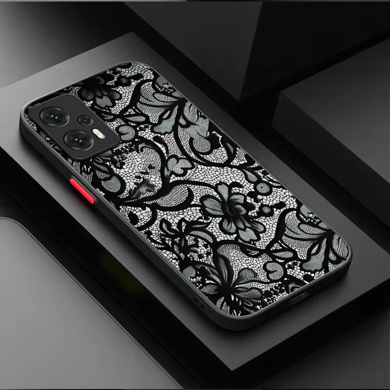 Vintage Lace Floral Pattern Phone Case For Xiaomi Mi Poco X6Pro X6 X5 X4 X3 NFC Mi Poco F6 Pro F6 F5 F4 Shockproof Cover Poco F3 GT
Vintage Lace Floral Pattern Phone Case For Xiaomi Mi Poco X6Pro X6 X5 X4 X3 NFC Mi Poco F6 Pro F6 F5 F4 Shockproof Cover Poco F3 GT