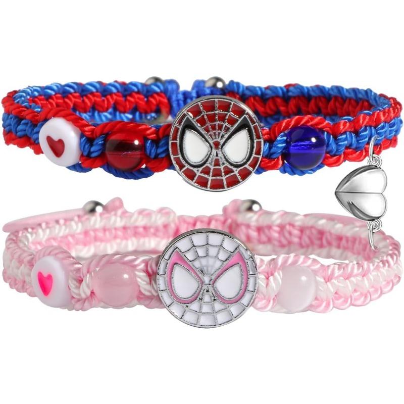 Spiderman Friendship Bracelet for Couples Best Friend Bff Family, Birthday Valentines Day Gifts To Child Sister Bestie Soulmate
Spiderman Friendship Bracelet for Couples Best Friend Bff Family, Birthday Valentines Day Gifts To Child Sister Bestie Soulmate