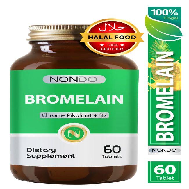 Bromelain 2400 Gdu 750mg Chromium Picolinate 60 Tablets (Bromelian Pineapple Extract Chromium Picolinate B2)
Bromelain 2400 Gdu 750mg Chromium Picolinate 60 Tablets (Bromelian Pineapple Extract Chromium Picolinate B2)