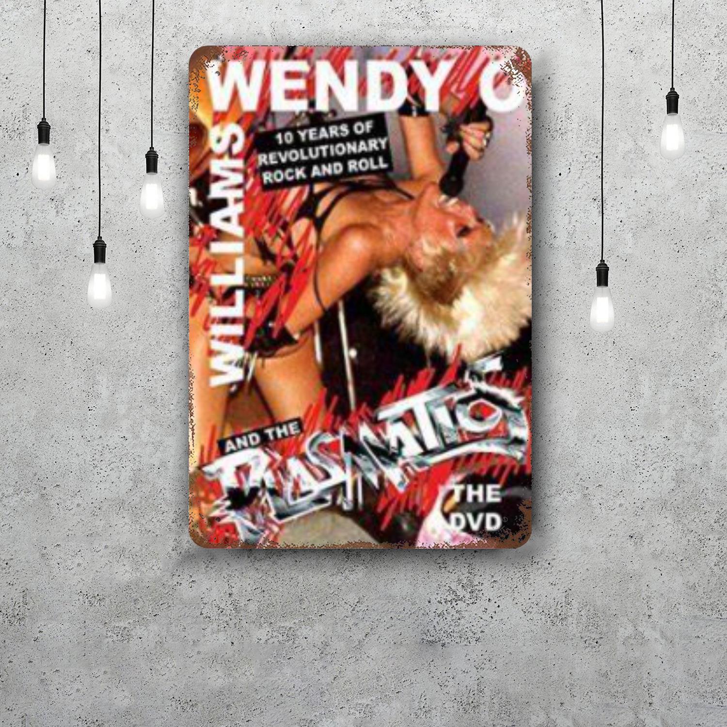 Wendy O Williams Metal Signs wall decor Vintage Tin Signs Captain Metal Poster Decor for Bar Pub Club Wall Decoration 20x30cm(7.8x11.8inch)
Wendy O Williams Metal Signs wall decor Vintage Tin Signs Captain Metal Poster Decor for Bar Pub Club Wall Decoration 20x30cm(7.8x11.8inch)