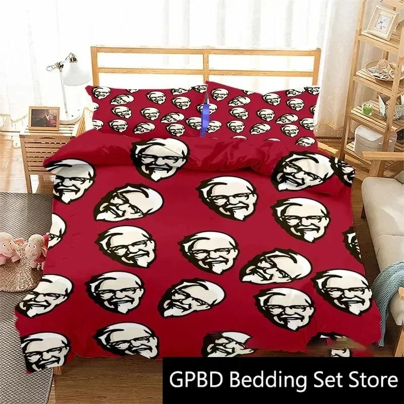 3D Print Food KFC Logo Bedding Set Double Twin King Duvet Cover Comforter Pillowcase Boys Girls Adults Bedroom 70x133cm
3D Print Food KFC Logo Bedding Set Double Twin King Duvet Cover Comforter Pillowcase Boys Girls Adults Bedroom 70x133cm