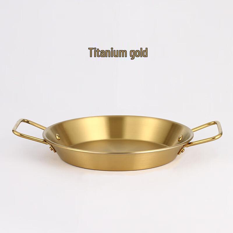 Abay Gold-Plated 304 Stainless Steel Paella Pan
Abay Gold-Plated 304 Stainless Steel Paella Pan