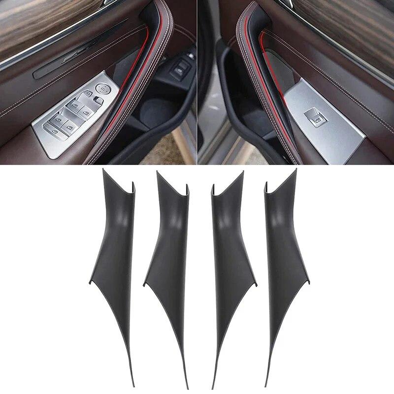Для BMW 5 серии G30 G38 2018-2023 углеродное волокно черный автомобиль внутренняя дверная панель ручка крышка защитная отделка
Для BMW 5 серии G30 G38 2018-2023 углеродное волокно черный автомобиль внутренняя дверная панель ручка крышка защитная отделка
