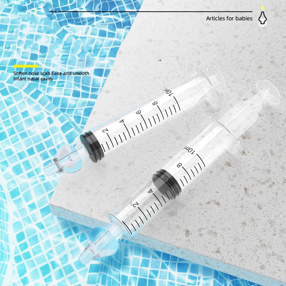 2pcs Baby Nose Cleaner Rhinitis Nasal Washer Needle Tube 10ML Nasal Aspirator Cleaner Syringe Baby Nose Washing for Children
2pcs Baby Nose Cleaner Rhinitis Nasal Washer Needle Tube 10ML Nasal Aspirator Cleaner Syringe Baby Nose Washing for Children